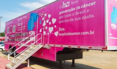 Sumaré recebe a Carreta do Amor para exames preventivos de câncer de mama e colo do útero